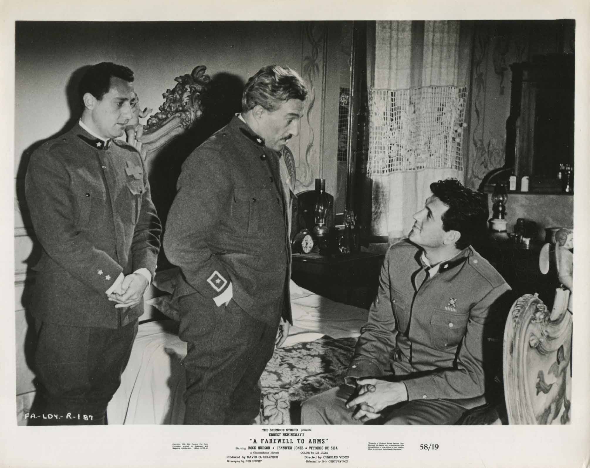 A farewell to arms. Diretto da Charles Vidor. Prodotto da David G. Selznick